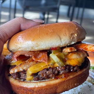 SURF AND TURF BURGER