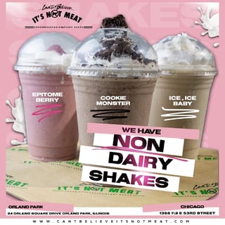 “COOKIE MONSTER” SHAKE