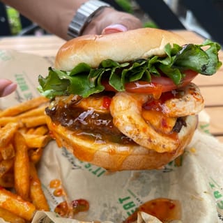 SURF AND TURF BURGER