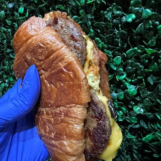 JUMBO CROISSANT BREAKFAST SANDWICH